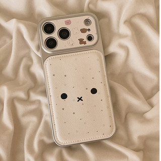 Ốp Điện Thoại Da Mềm Ins Dễ Thương Cho iPhone 17Promax 17Pro 16 15 14 13 12 11 Pro Max X Xr Xs Max 15Plus Vỏ Di Động Nữ Chống Sốc
