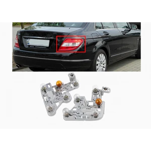 A2048201500 / 07-10 Bảng mạch đèn hậu Mercedes-Benz C-Class W204 có bóng đèn
