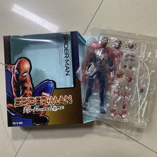 14cm S.H.Figuarts Marvel 's Spider-Man PS4 Advanced Suit Pvc Nhân vật hành động