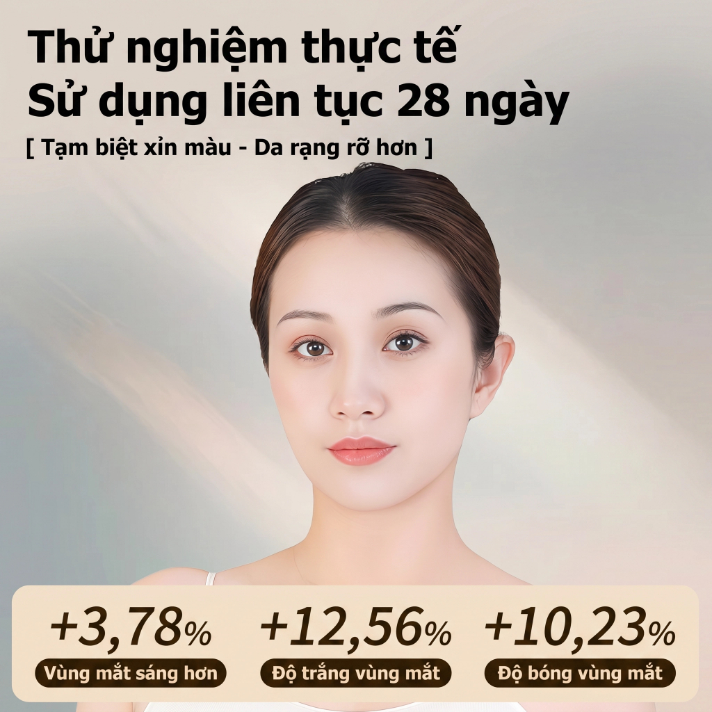 Con lăn massage mặt 6 hạt đồng giúp giảm bọng mắt và cải thiện nếp nhăn trên da