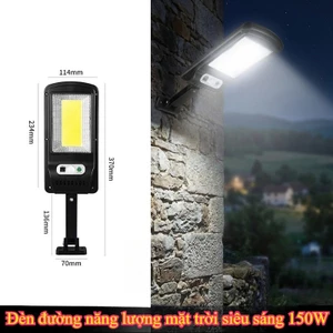 Đèn năng lượng mặt trời gắn tường chống thấm nước cho sân vườn