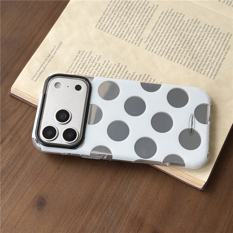 IPhone 17 Pro max Họa tiết chấm điện TPU materia IMD xử lý Vỏ điện thoại