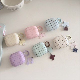 Air Pods 4 Dot pattern Chất liệu TPU Vỏ bảo vệ Tai nghe không dây