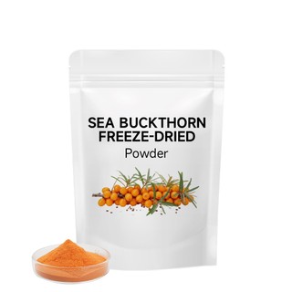 Bột trái cây hắc mai biển đông khô hữu cơ Bột trái cây hắc mai biển 100 /200g
