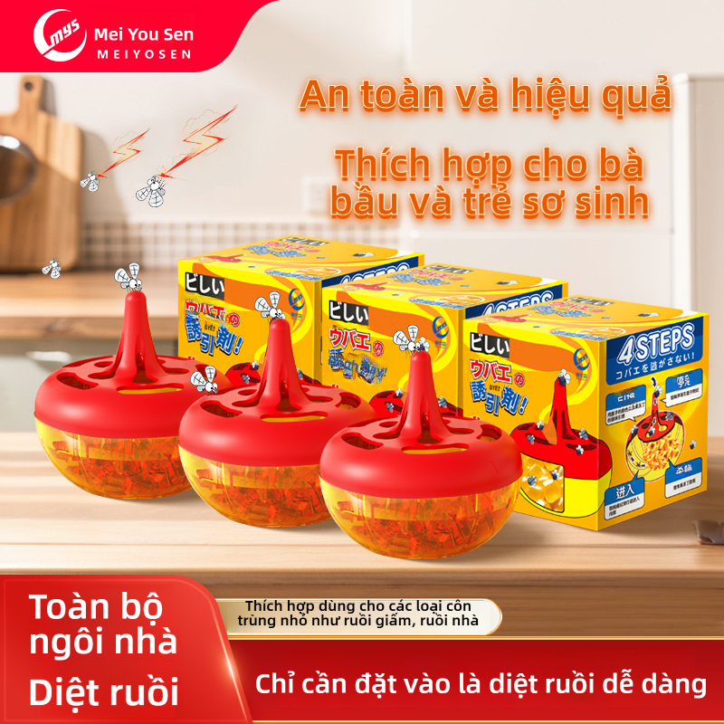 Bẫy ruồi giấm Tiêu diệt côn trùng bay nhỏ trong nhà Thần khí 35G nhật bản, hiệu quả cao quyến rũ