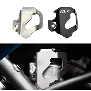 Xe Máy Thép Không Gỉ Phanh Sau Chất Lỏng Chứa Bao Bảo Vệ Cốc Dầu Bảo Vệ Cho Kawasaki KLE500 KLE 500 2026-