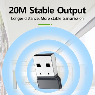 USB Bluetooth 6.0 Dongle Adapter cho PC Loa Chuột Không Dây Bàn Phím Âm Nhạc Bộ Thu Âm Thanh