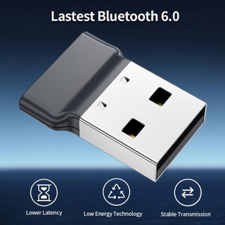 USB Bluetooth 6.0 Dongle Adapter cho PC Loa Chuột Không Dây Bàn Phím Âm Nhạc Bộ Thu Âm Thanh