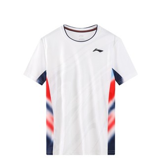 Áo ngắn tay Li Ning cho chạy bộ và cầu lông, thoáng khí và khô nhanh, phù hợp nam nữ