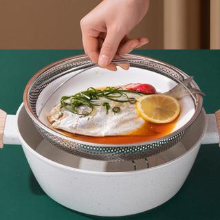Giỏ hấp bằng thép không gỉ có tay cầm Dụng cụ lọc khay hơi nước đa năng cho trái cây Bánh bao gạo