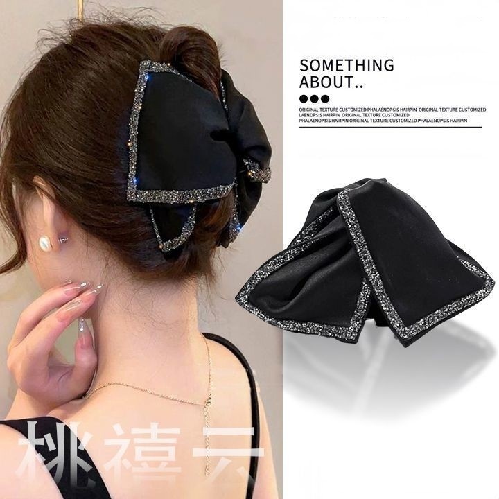 2026 Kẹp Tóc Cá Mập Phong Cách Retro Pháp
