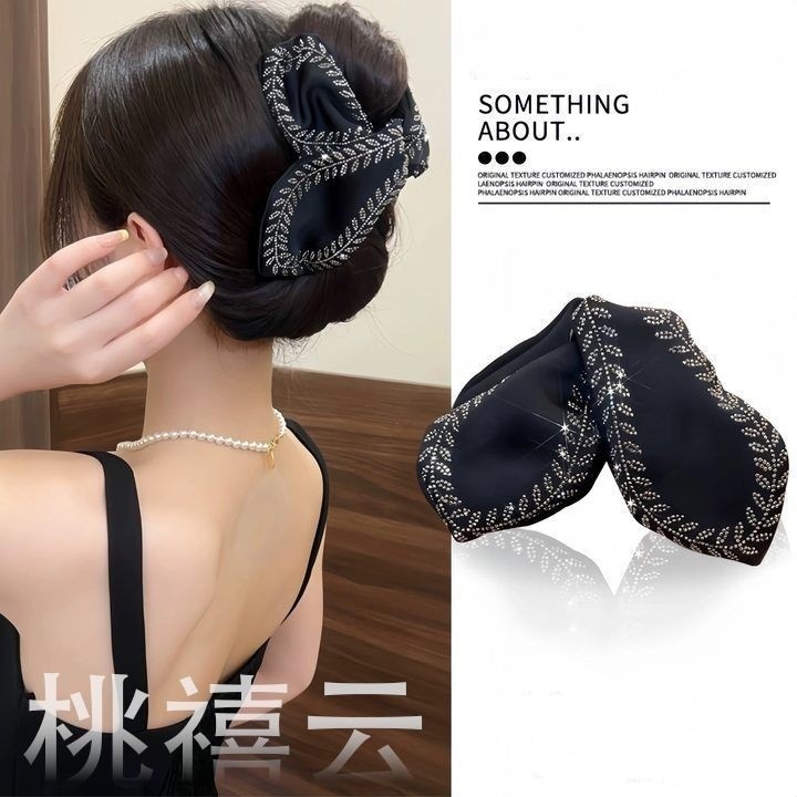 Phiên Bản Hàn Quốc Phong Cách Mới Tam Giác Kẹp Tóc INS Phong Cách Thời Trang Đi Lại Cá Mập Kẹp Tóc