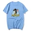 Pingu Cổ Điển Logo Áo Thun Nam Nữ, Áo Thun Bông Tai Kẹp Thoải Mái Xu Hướng Y2K