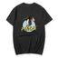 Pingu Cổ Điển Logo Áo Thun Nam Nữ, Áo Thun Bông Tai Kẹp Thoải Mái Xu Hướng Y2K