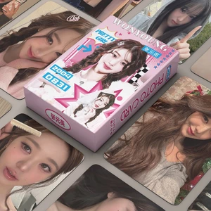 55 Cái / hộp IVE WONYUNG Thẻ Laser Photocards LOMO Card KPOP Album