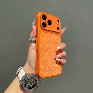 Ốp điện thoại da vá bên lụa mở rộng tức thì phù hợp cho iPhone 13 14 15 16 17 Pro Max bao gồm tất cả vỏ silicon chống rơi