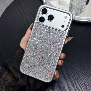 Ốp điện thoại nữ thần lưới kim cương siêu lấp lánh sang trọng nhẹ phù hợp cho iPhone 14 15 16 17 Pro Max bao gồm tất cả vỏ silicon chống rơi