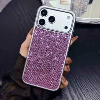 Ốp điện thoại nữ thần lưới kim cương siêu lấp lánh sang trọng nhẹ phù hợp cho iPhone 14 15 16 17 Pro Max bao gồm tất cả vỏ silicon chống rơi