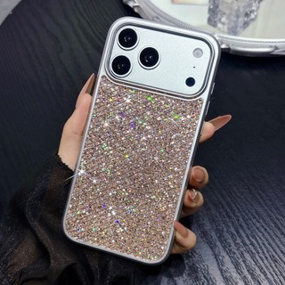 Ốp điện thoại nữ thần lưới kim cương siêu lấp lánh sang trọng nhẹ phù hợp cho iPhone 14 15 16 17 Pro Max bao gồm tất cả vỏ silicon chống rơi