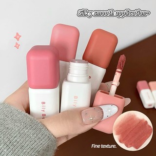 Bily Bear Fluffy Matte Lip Mud Làm sáng môi Hàn Quốc Trang điểm môi Người mới bắt đầu Thân thiện Trang điểm hàng ngày Hoàn thiện NO.BL001