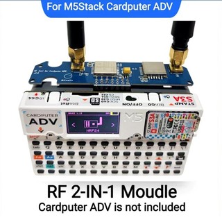 [Cung cấp hàng có sẵn] Mô-đun RF hai trong một M5Stack CC1101 + NRF24 Mô-đun mở rộng rắn hai trong một ADV