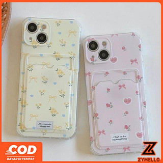 Thích hợp cho Realme Note 60 Note 50 Note 70 Realme C61 Realme C53 C71 Túi đựng thẻ nơ hoa hồng đẹp Vỏ điện thoại TPU chống sốc