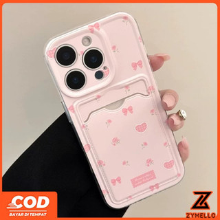 Thích hợp cho Realme Note 60 Note 50 Note 70 Realme C61 Realme C53 C71 Túi đựng thẻ nơ hoa hồng đẹp Vỏ điện thoại TPU chống sốc
