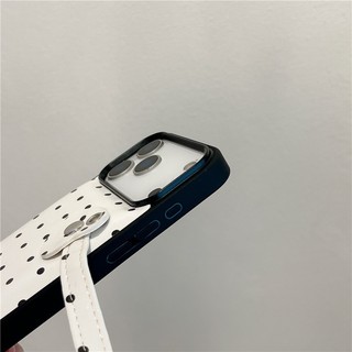 Ốp điện thoại iPhone 17 Pro Max Bag Dots pattern PU Material
