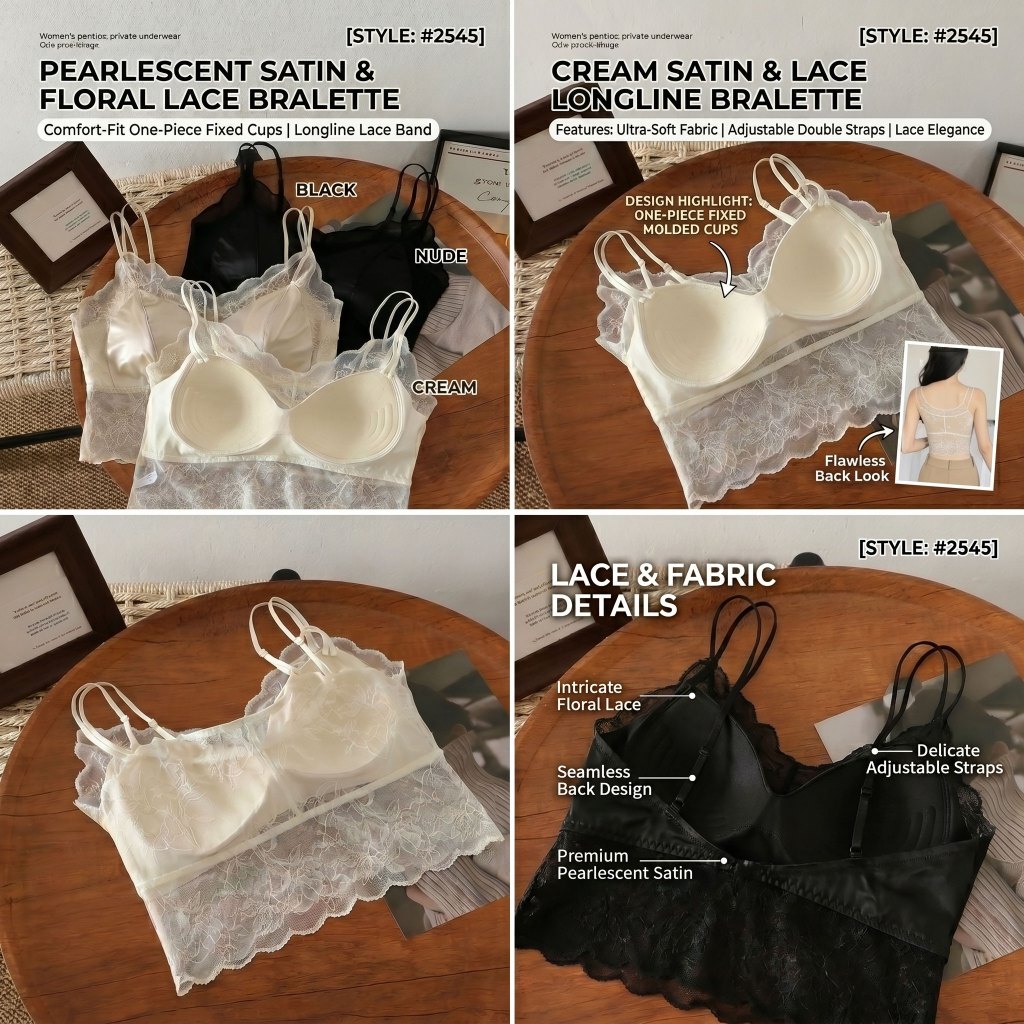 Girdear Home Áo tank top ren lụa mỏng dễ thương mặc mùa hè cho nữ cúp có đệm cố định, không gọng, cổ chữ V, đẩy lên cho ngực nhỏ, dây mảnh, lưng trần,7611EB02