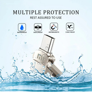 Mi PenDrive Safe Dung lượng lớn ổ đĩa ngón tay cái Typec / USB3.0 512GB / 1TB / 2TB Giao diện kép hai trong một Lưu trữ tốc độ cao Ổ đĩa flash OTG PC / Điện thoại di động / tv / Âm thanh ô tô Ổ đĩa flash chống nước
