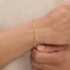 Vòng tay xương rắn bạc phong cách tối giản - Quà tặng độc đáo cho cặp đôi
