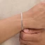 Vòng tay xương rắn bạc phong cách tối giản - Quà tặng độc đáo cho cặp đôi