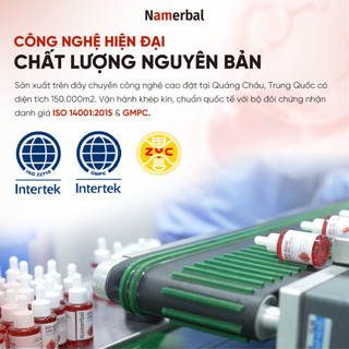 [LIVE] Serum Tảo Đỏ Namerbal Giúp Làm Sáng Da Và Làm Mờ Sẹo Mụn Astaxanthin + Niacinamide 5% + Axit Tranexamic 3% 30ml