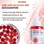 Serum Tảo Đỏ Namerbal Giúp Làm Sáng Da Và Làm Mờ Sẹo Mụn Astaxanthin + Niacinamide 5% + Axit Tranexamic 3% 30ml