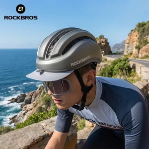 Mũ Bảo Hiểm Xe Đạp ROCKBROS - Chống Gió Thoáng Khí, Kính Từ Tính UV400 & Tấm Che Nắng Tháo Rời