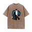 2026 Áo thun Cotton giặt Hip Hop thời trang nam và nữ Michael Jackson