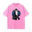 2026 Áo thun Cotton giặt Hip Hop thời trang nam và nữ Michael Jackson