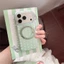 IPhone 17 Pro Max Full màn hình hoa nhỏ Chất liệu TPU IMD craft Vỏ điện thoại in hai lớp