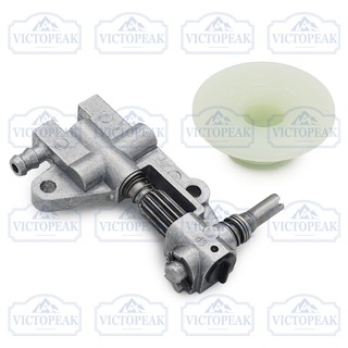 Phụ Tùng Bơm Dầu Và Sâu Thay Thế Cho Máy Cưa Xích Trung Quốc 45cc 52cc 58cc