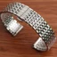 Dây đeo bằng thép không gỉ 00985 / Dây đeo đồng hồ siêu mỏng / Cao cấp / 14mm & 16mm & 18mm & 20mm & 22mm / Miệng phẳng / Tất cả các loại / Thép không gỉ rắn / Khóa bướm / Unisex / Dây đeo thép / Vòng tay / Dây uốn