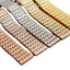 Dây đeo bằng thép không gỉ 00985 / Dây đeo đồng hồ siêu mỏng / Cao cấp / 14mm & 16mm & 18mm & 20mm & 22mm / Miệng phẳng / Tất cả các loại / Thép không gỉ rắn / Khóa bướm / Unisex / Dây đeo thép / Vòng tay / Dây uốn