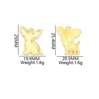 10 Chiếc Sáng Tạo Nhiều Màu Sắc In Hình Bùa Chihuahua, Vòng Cổ Độc Đáo Vòng Cổ Bông Tai Móc Khóa Cổ Chó DIY Dễ Thương Chó Con Mặt Dây Chuyền - Tấm Cửa Và Đồ Trang Trí Cửa Hàng Thú Cưng