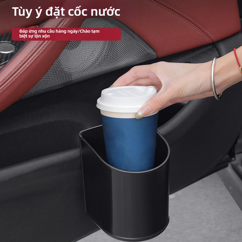 Giá Đựng Ly Đa Năng Ô Tô SEAMETAL Chống Rung, Hộp Đựng Đồ Tiết Kiệm Không Gian Nội Thất Xe