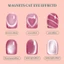 Nam Châm 3in1 Hồng Hơ Mắt Mèo Cao Cấp, nam châm hơ mắt mèo nail-Phụ kiện nail