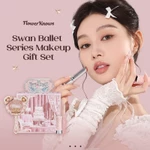 Set Mỹ Phẩm Flower Knows Swan Ballet / Bunny Garden – Son Môi & Bảng Phấn Mắt — ảnh 2