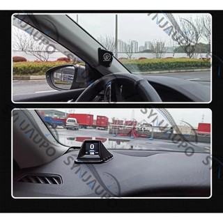 A401 / P10 Universal Car Head Up HUD Display với OBD + GPS Chế độ kép Cảnh báo quá tốc độ Đồng hồ tốc độ kính chắn gió