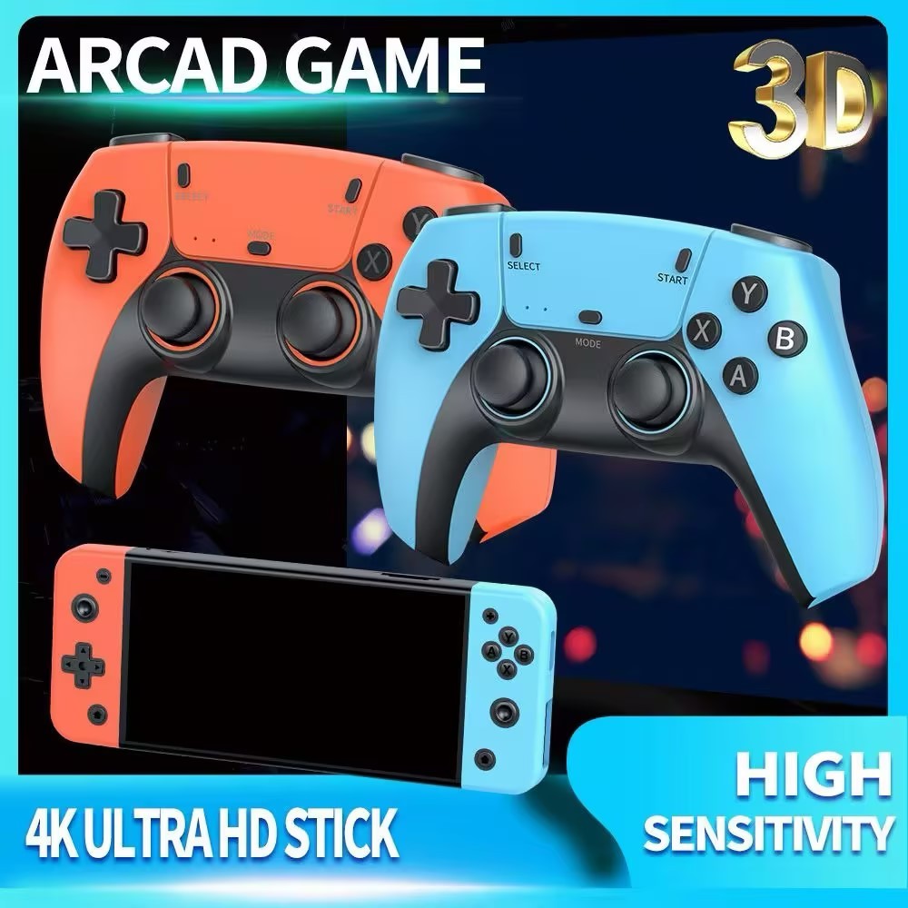 Máy chơi Game cổ điển M68 4K Bộ điều khiển không dây kép hơn 20000 trò chơi