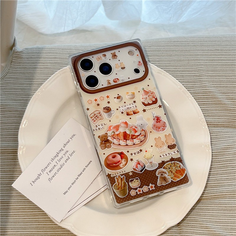 IPhone 17 Pro Max Sweet Treat Rabbit pattern Chất liệu TPU IMD process phone case
