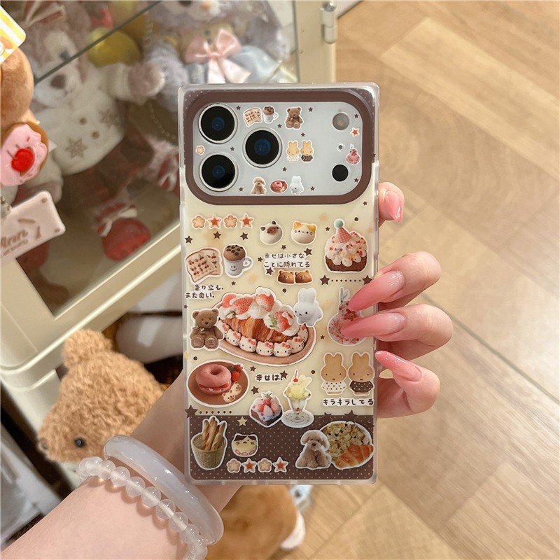IPhone 17 Pro Max Sweet Treat Rabbit pattern Chất liệu TPU IMD process phone case