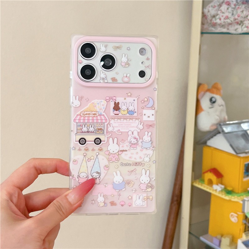 IPhone 17 Pro Max Sweet Treat Rabbit pattern Chất liệu TPU IMD process phone case